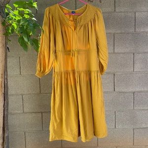 Mustard Midi Dress